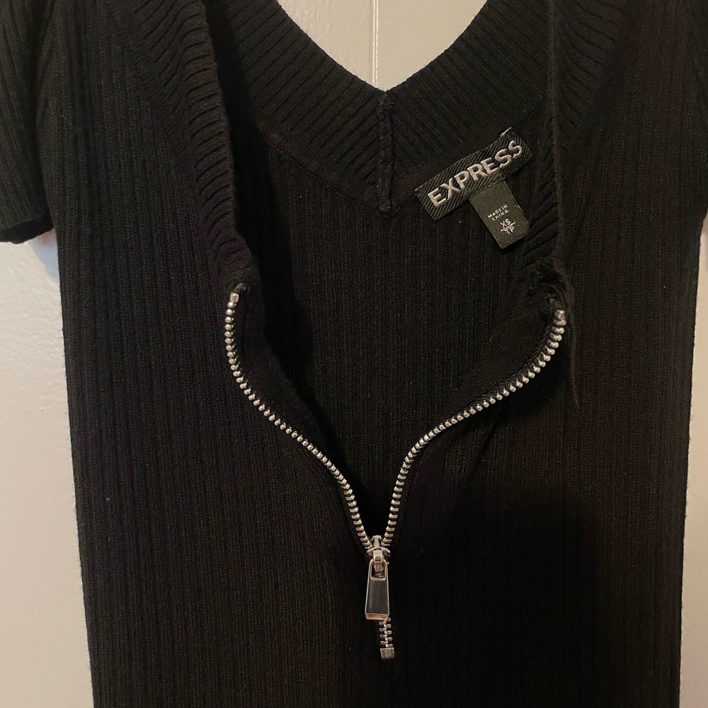XS Black beautiful casual shirt